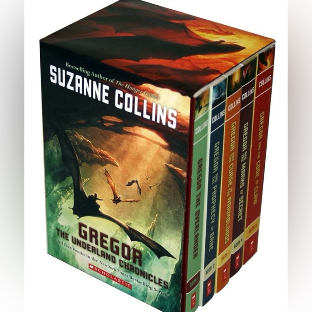 Suzanne Collins The Underland Chronicles 5 Books Set (1-5) Gregor The Overlander
